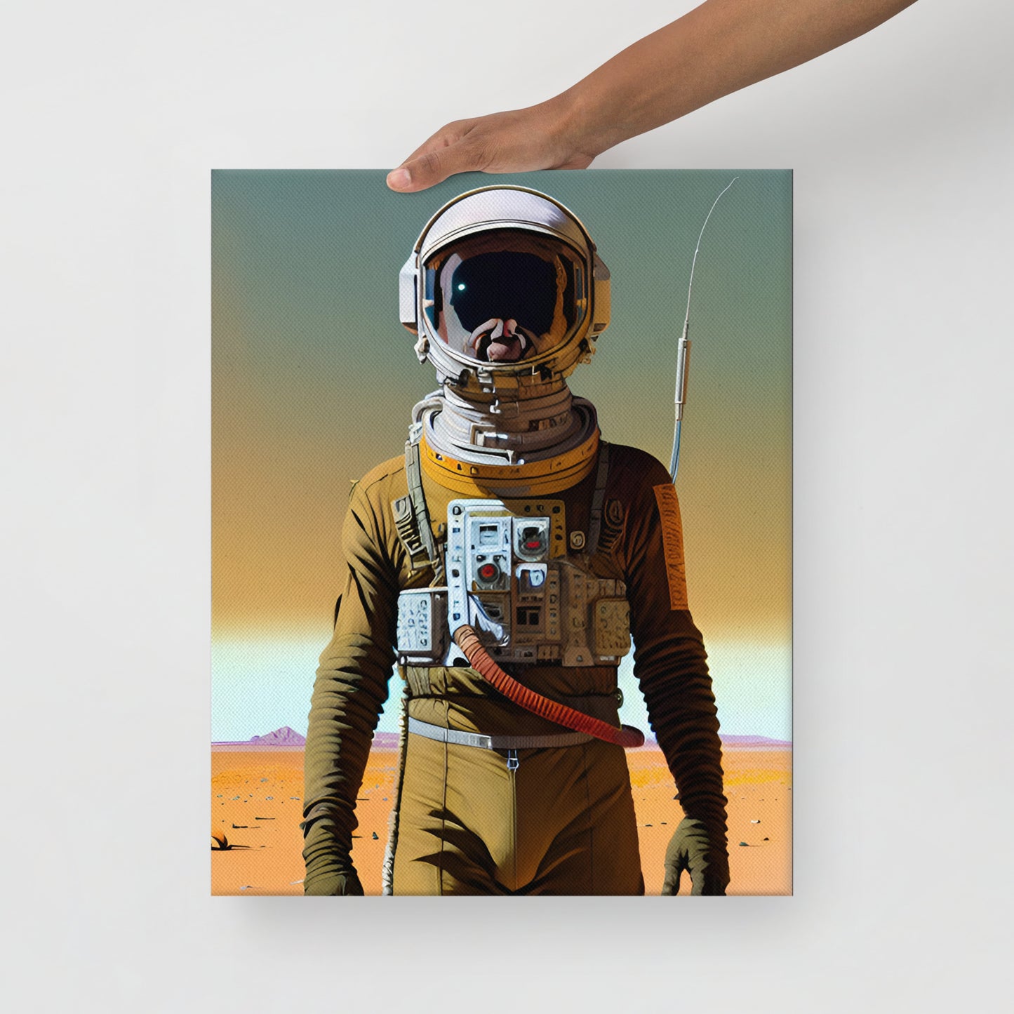 Astronaut auf dem Mars