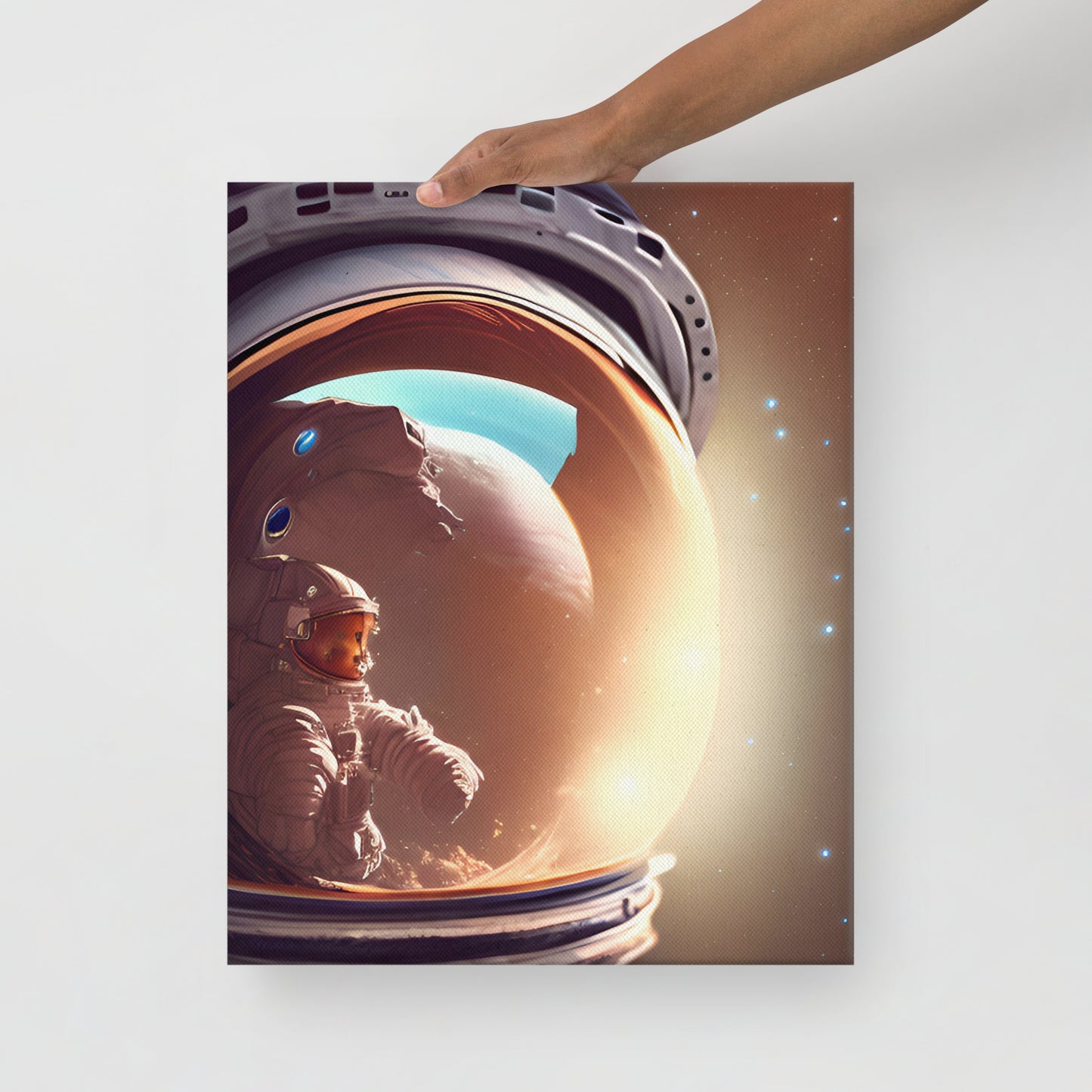 astronaut in space