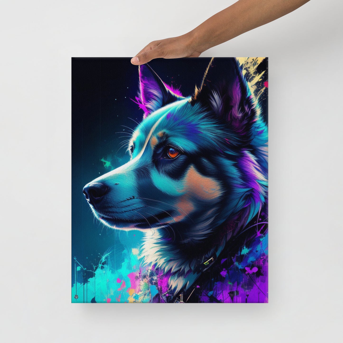 The dog – creative art work