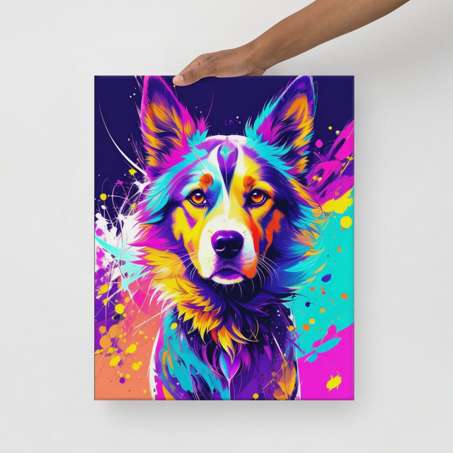 The dog – creative art work