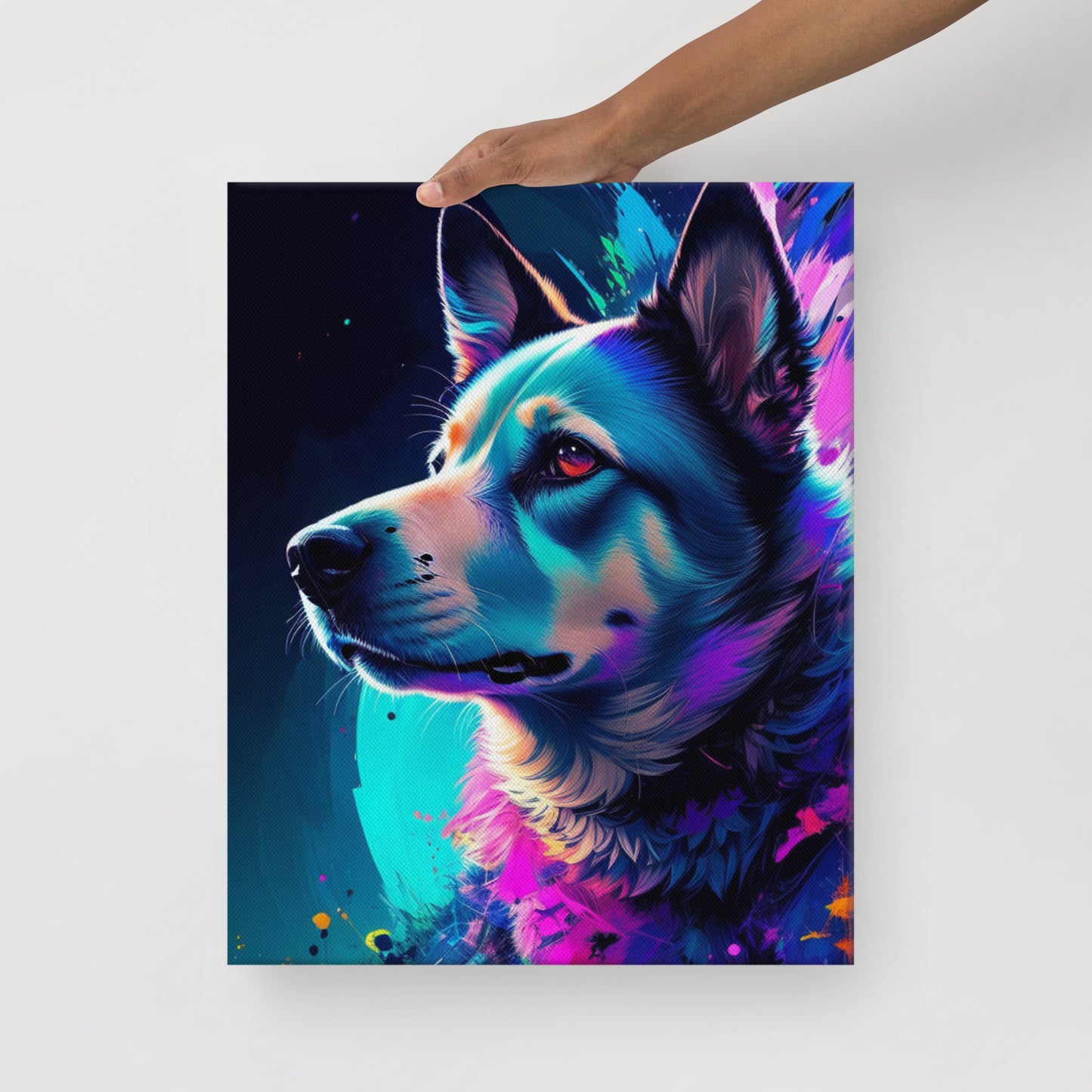 The dog – creative art work