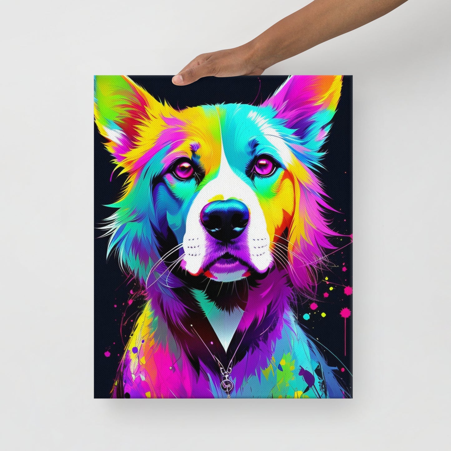 The dog – creative art work