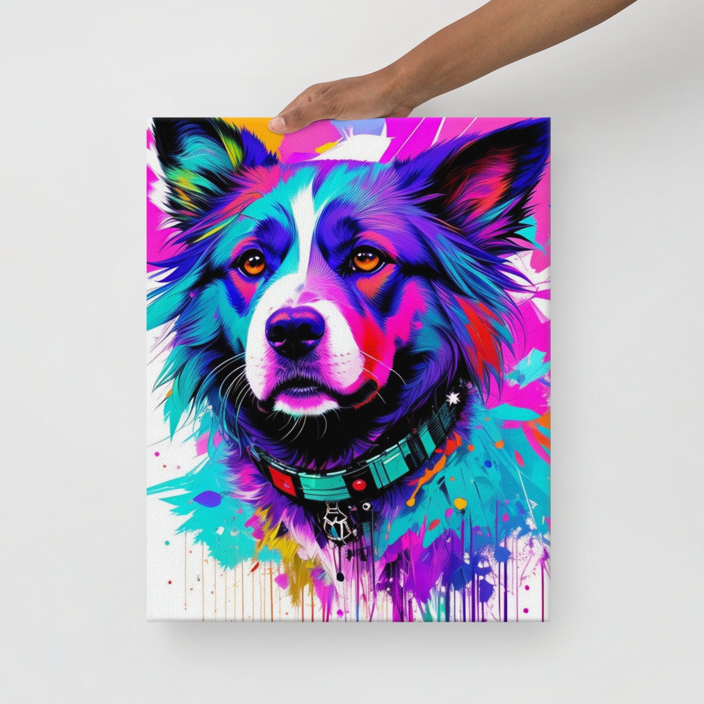 The dog – creative art work