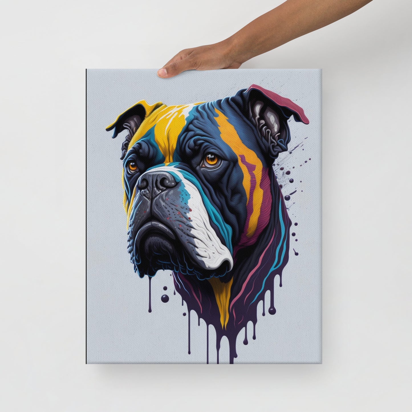 The dog – creative art work