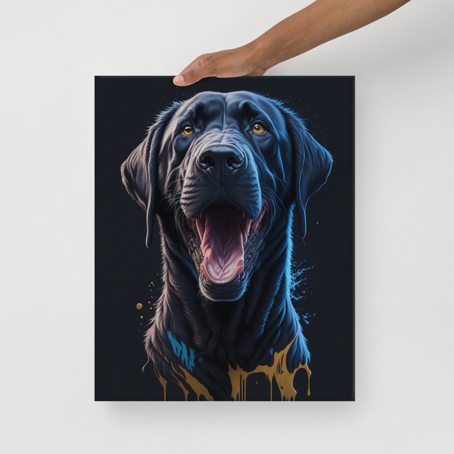 The dog – creative art work