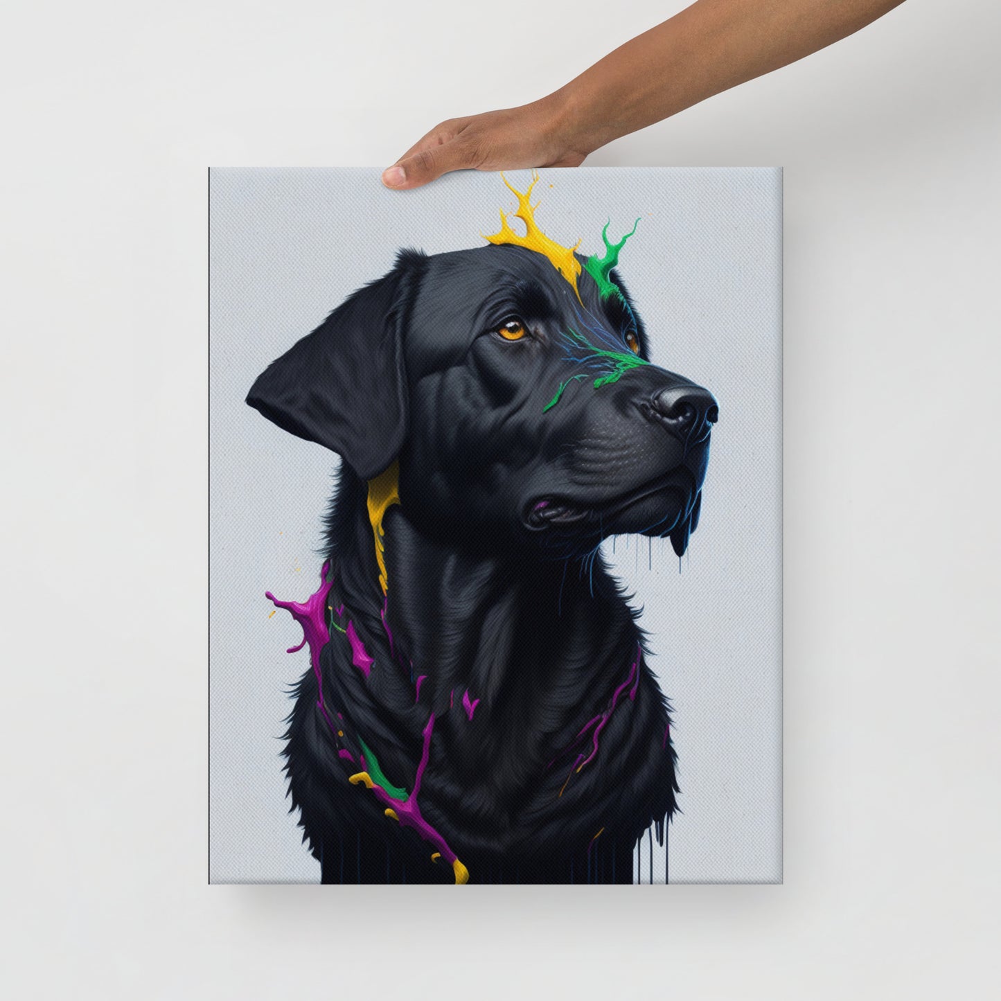 The dog – creative art work