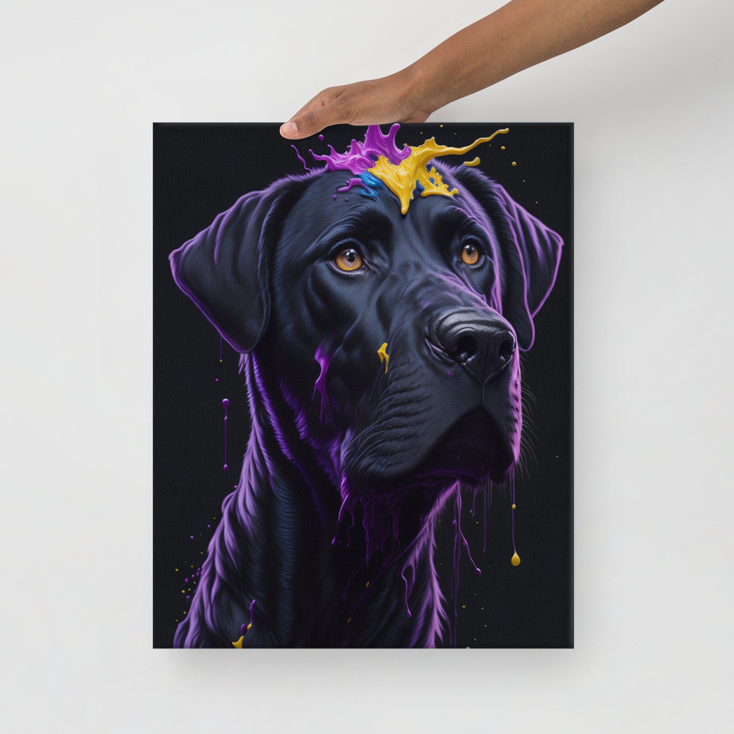 The dog – creative art work