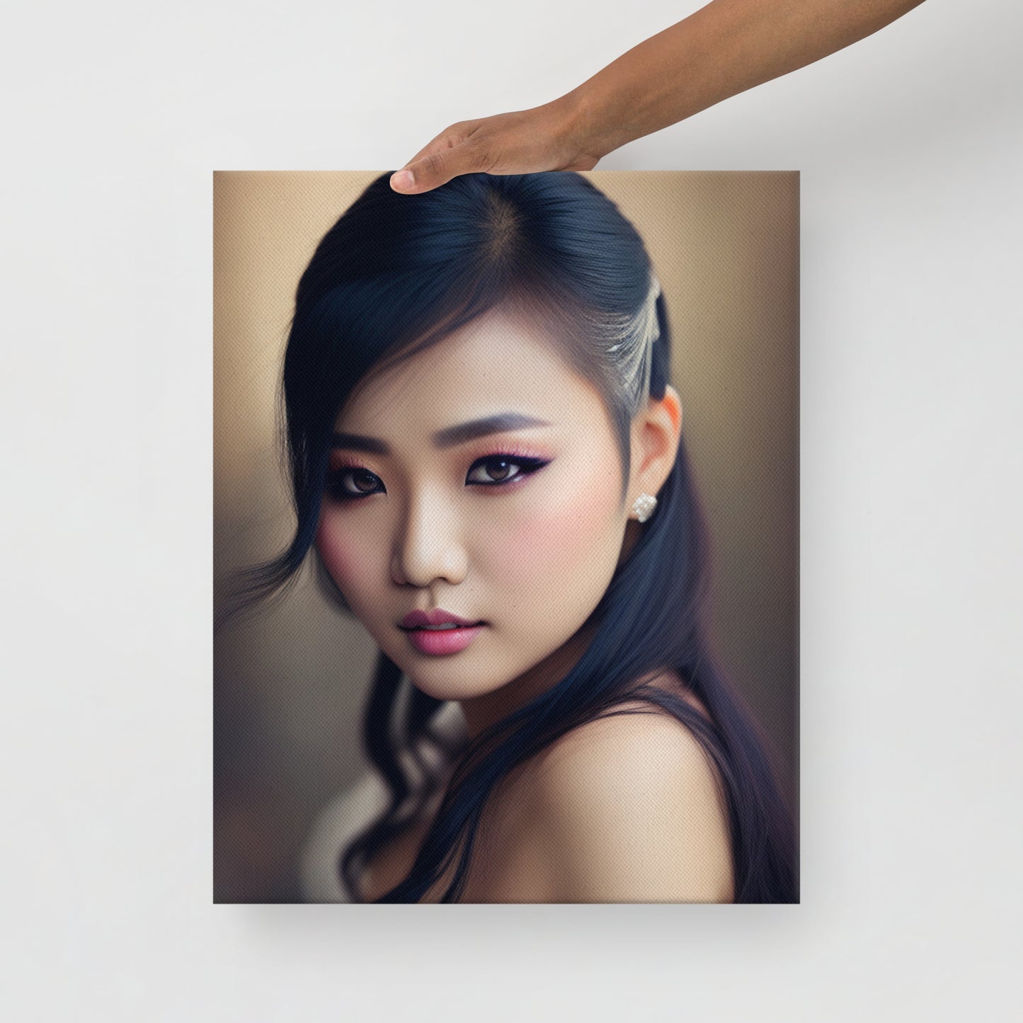 Portrait einer asiatischen Frau