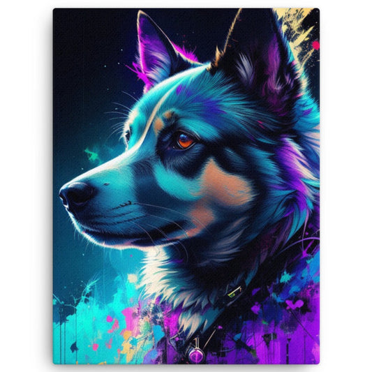 The dog – creative art work