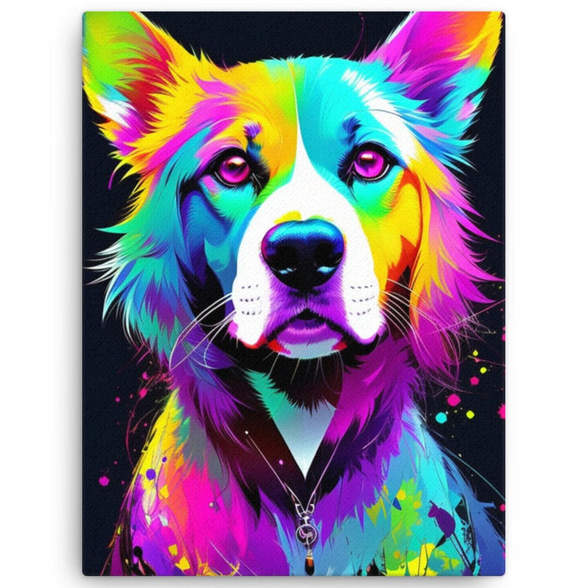 The dog – creative art work