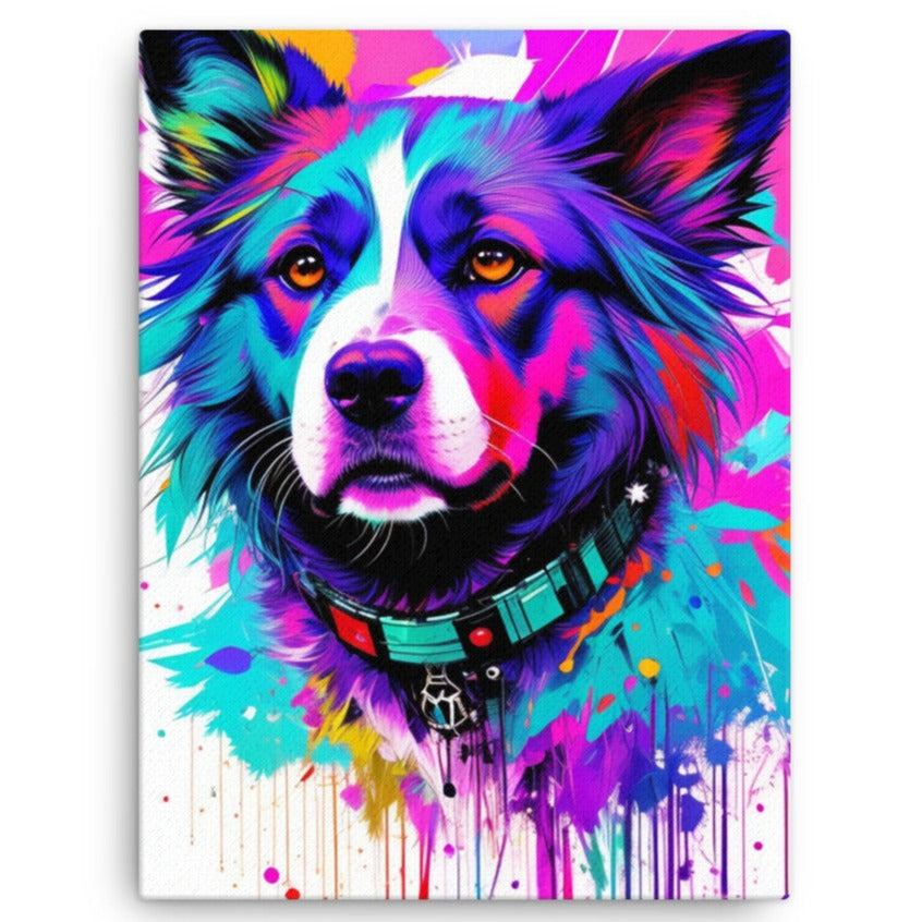 The dog – creative art work