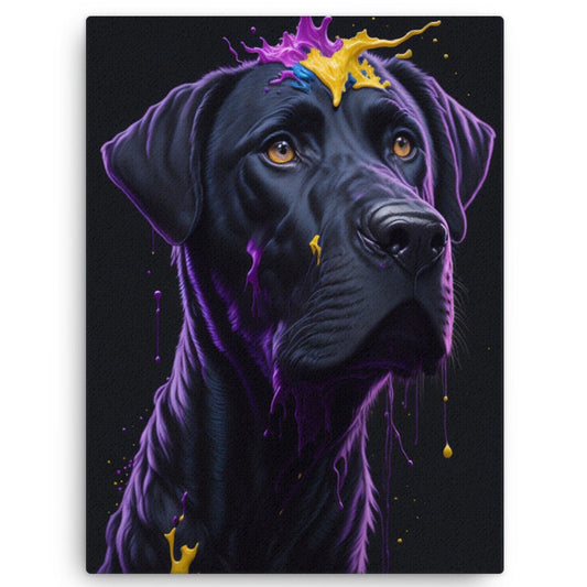 The dog – creative art work