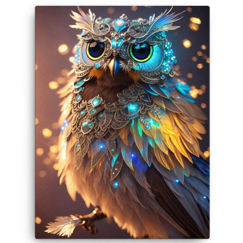 The owl - creative art work