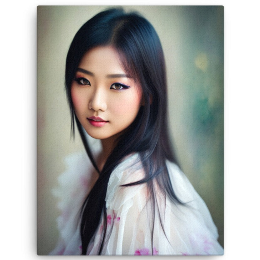 Portrait einer asiatischen Frau