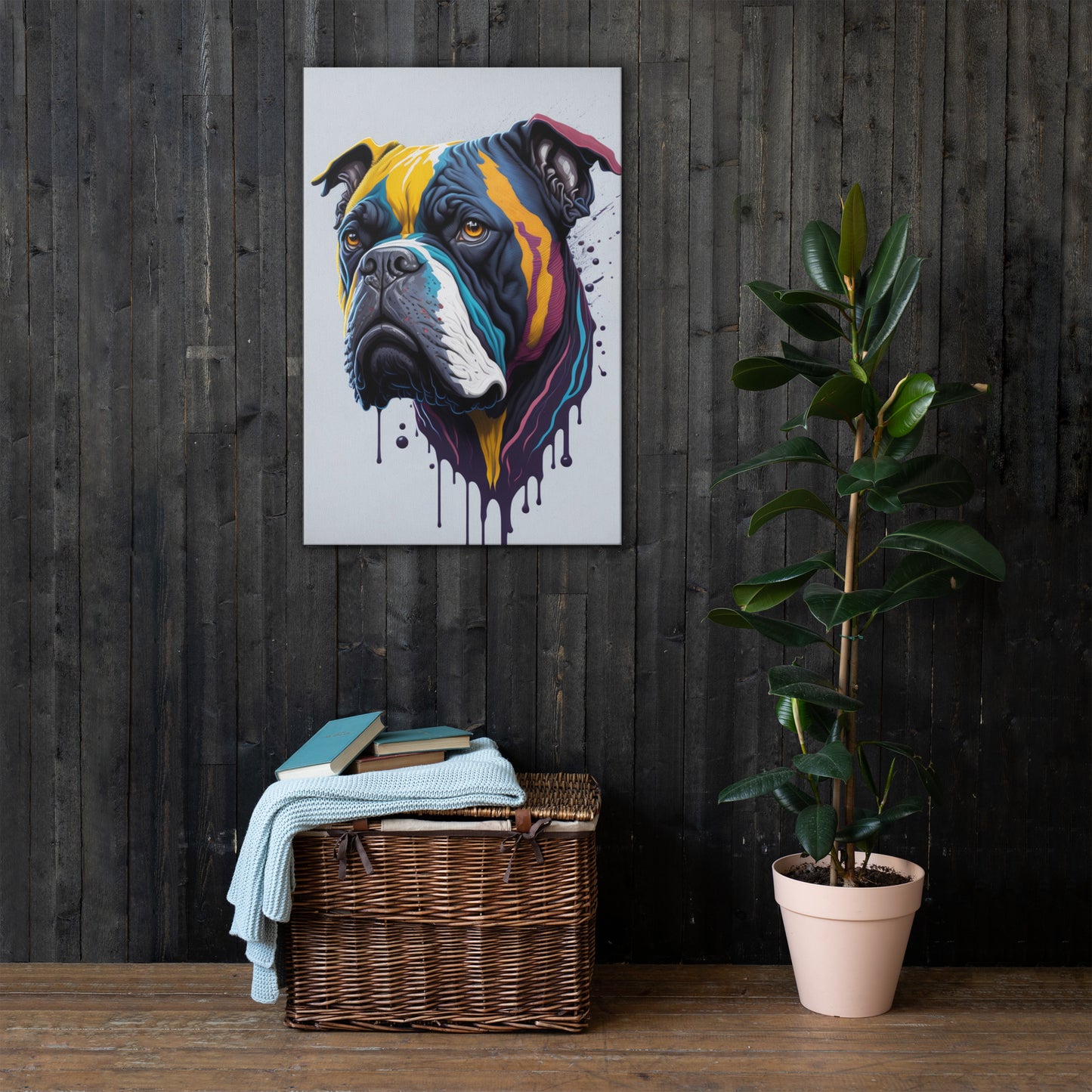 The dog – creative art work