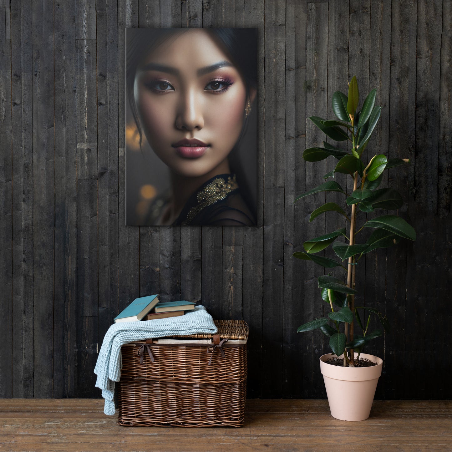 Portrait einer asiatischen Frau