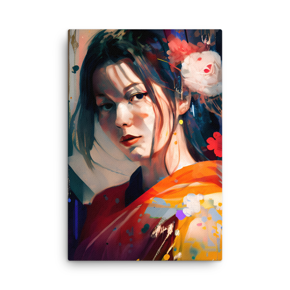 Japanese Woman Art Work