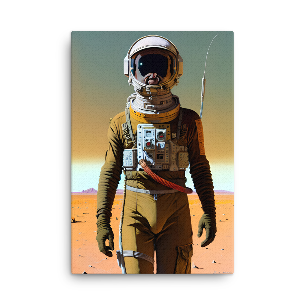 Astronaut auf dem Mars