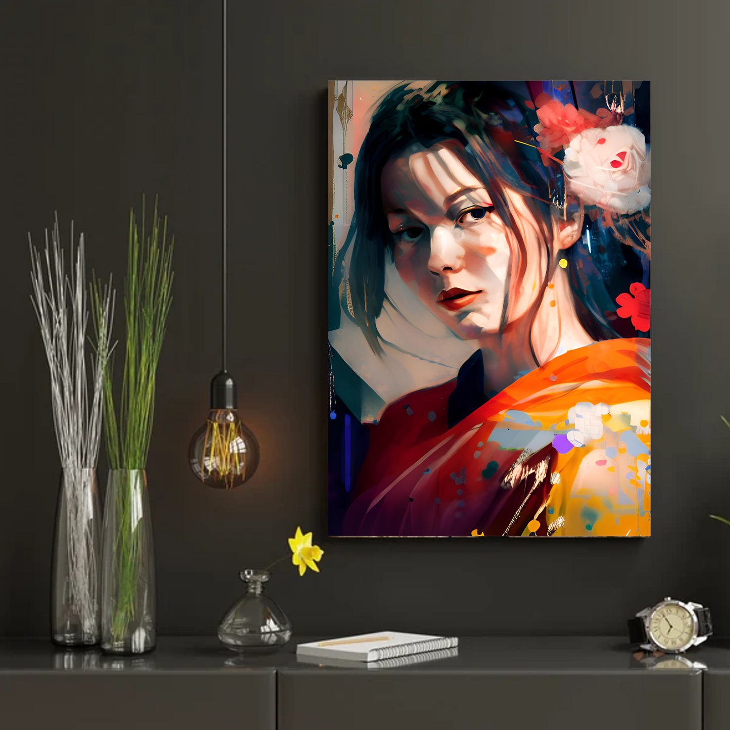 Japanese Woman Art Work