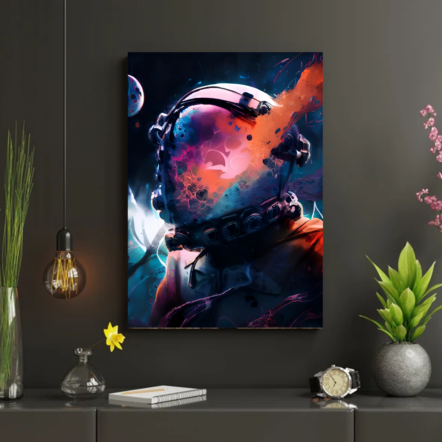 Astronaut im Weltall