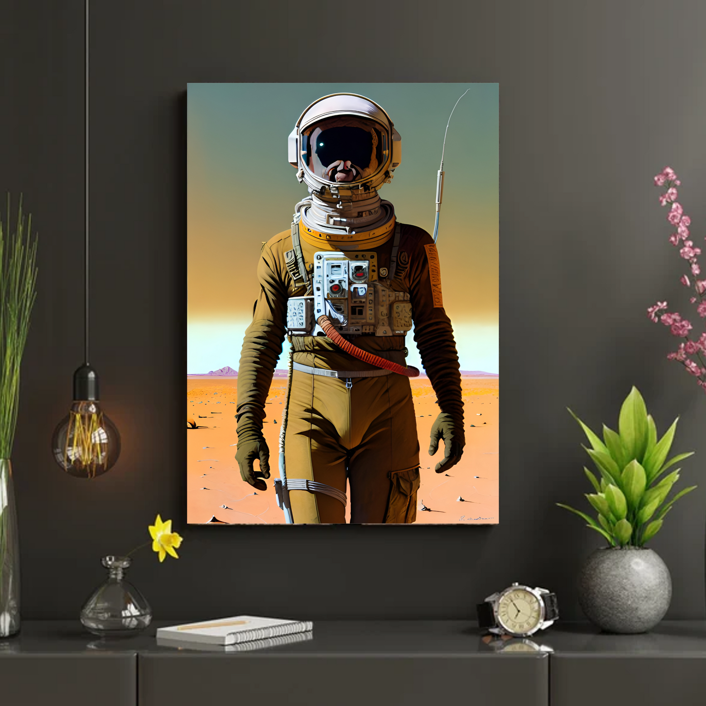 Astronaut on Mars