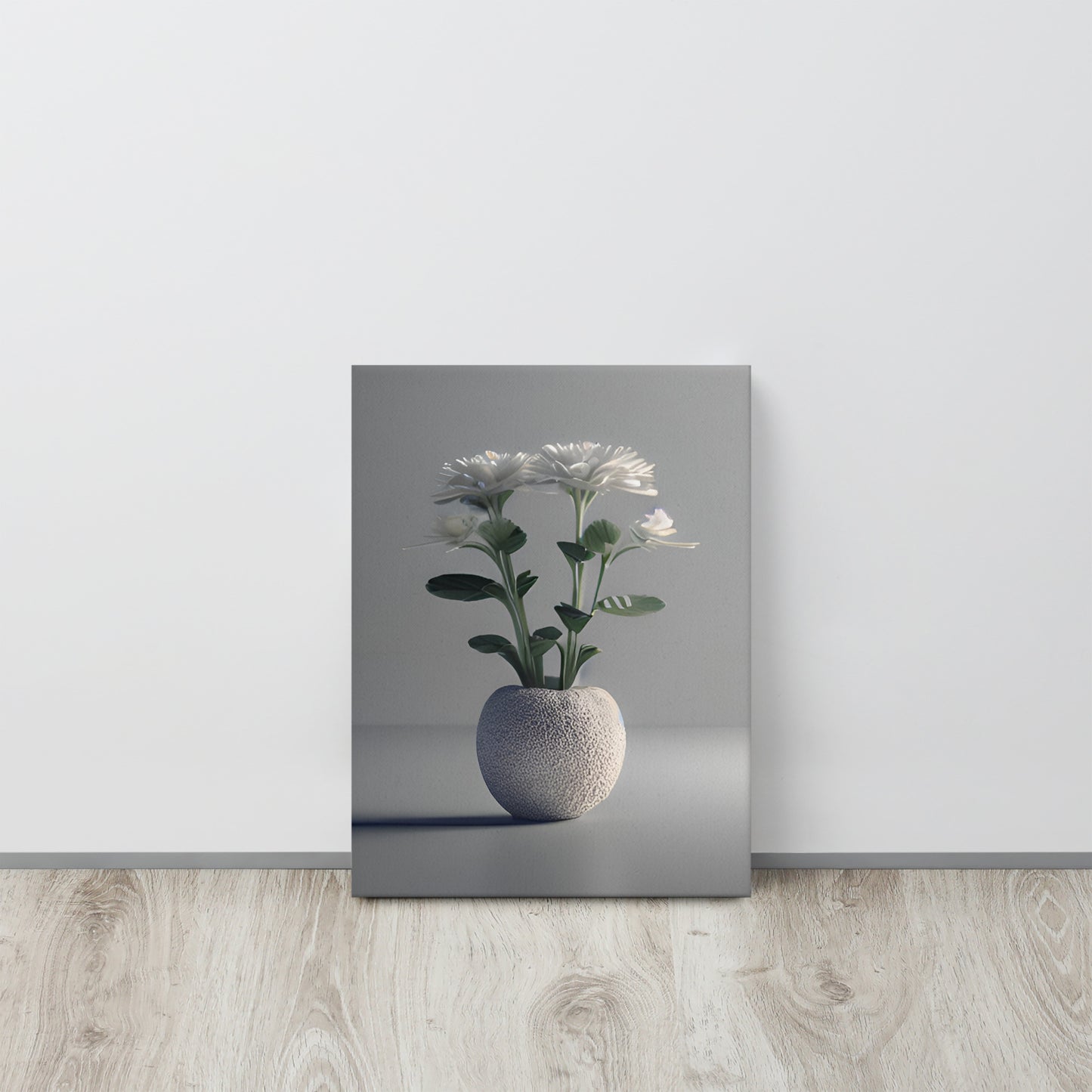 Minimalistische Blumenvase